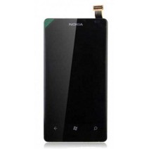 Nokia Lumia 800 Complete Replacement LCD Unit Touch Assembly-Black