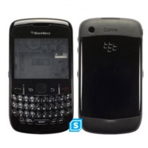 Blackberry 8520 Replacement Housing Complete Black with keypad
