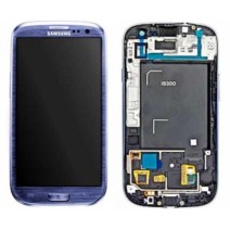 Samsung Galaxy S3 i9300 Replacement Rufurbished High Quality Lcd in Blue