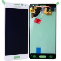 Genuine Samsung SM-G850 Alpha LCD and touchpad in white - Part no: GH97-16386D