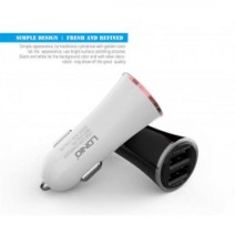 LDNIO DL-C28 Universal 2 USB Port Smart Car Charger Adapter DC 3.4A High Output For Iphone and Android Devices