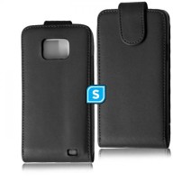 Flip Pouch For Samsung Galaxy S2 i9100 - Black