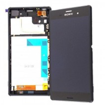 Sony E6533 Xperia Z3+ Dual Display LCD with Digitizer and Frame Assy in Black