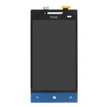 HTC Windows Phone 8S Comaptible Replacement LCD (A620e / Rio) and Digitizer Assembly in Black and Blue