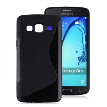 Samsung On5 back cases Sline Gell in Black