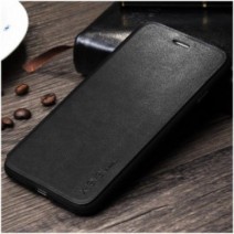 X-Level Fibcolor Series Flip Stand Leather Case iPhone X