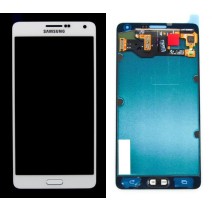 Genuine Samsung Galaxy A7 Lcd and touchpad in White - GH97-16922B
