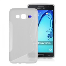 Samsung On5 back cases Sline Gell in Clear