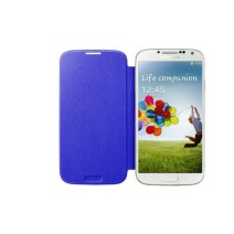 Samsung Galaxy S4 i9500 S4 turn around NFC Flip Cover Case (Blue)