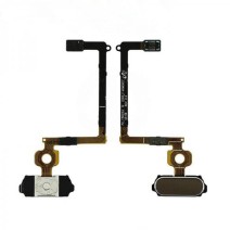 Samsung Galaxy S6 Edge SM-G925 Home Button with Flex Cable in Black