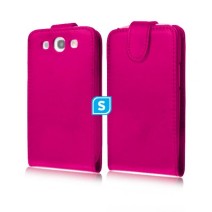Flip Pouch For Samsung Galaxy S3 i9300 - Hot Pink