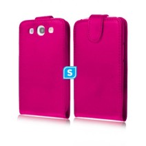 Flip Pouch For Samsung Galaxy S3 mini - Hot Pink