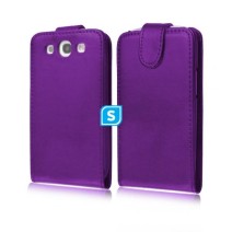 Flip Pouch For Samsung Galaxy S3 i9300 - Purple