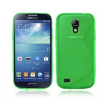 Samsung Galaxy S4 Mini i9190 Silicone Gel Case Cover in Green