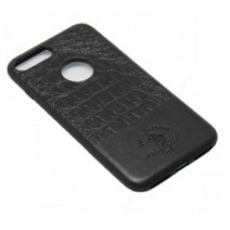 iPhone 7 Original Santa Barbara Horseman Series Black Genuine Leather Mobile Back Cover