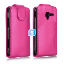 Flip Pouch For Samsung i8160 - Pink