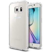 Clear Soft Tpu Gell Protective Case for Samsung Galaxy S6 edge in Clear