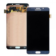 Genuine Samsung SM-N920 Galaxy Note 5 Complete LCD with Digitizer in Black- Samsung part no: GH97-17755B