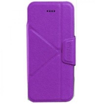 iPhone 5/5S iShine Onjess Type Cases Top Quality PU Leather Multi function Bracket Leather Wallet Anti Scratch in Purple