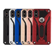 Hybrid Heavy Duty Defender Shockproof Case Cover with Kickstand For iphone X