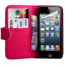 Luxury Magnetic Flip Stand Book Wallet PU Leather Case Cover For Apple iPhone 6Plus/6S Plus in Red