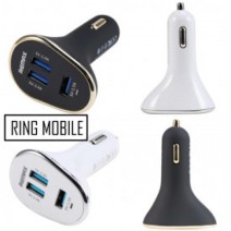 Remax 6.3 A Universal Car Charger 3 USB Port