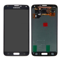 Genuine Samsung Galaxy S5 Lcd SM-G900F and touch pad in Black - Samsung part code: GH97-15734B