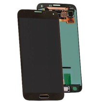 Genuine Samsung Galaxy S5 LCD SM-G900F and touch pad in Black/Blue - Samsung part code: GH97-15734B