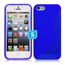 S-Line Case Compatible For iPhone 5/5s - Blue