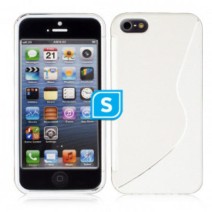 S-Line Case Compatible For iPhone 5/5s - White