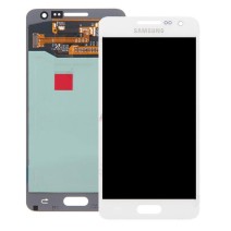 Genuine Samsung Galaxy A3 (SM-A300) Lcd and touchpad in white - Samsung part no: GH97-16747A