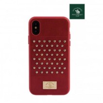 Santa Barbara Staccato compatible for iphone x - red