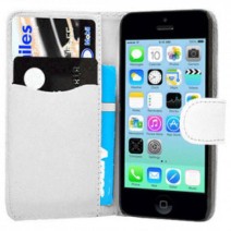 Luxury Magnetic Flip Stand Book Wallet PU Leather Case Cover For Apple iPhone 7 in White