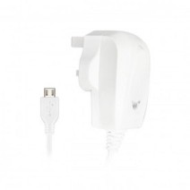 Mains Charger Compatible For Micro USB - White