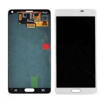 Samsung Galaxy Note 4 SM-N910F Lcd and touchpad in white - Samsung Part number: GH97-16565A