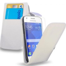 Flip Leather Case Cover For Samsung Galaxy ACE Style G310 in White