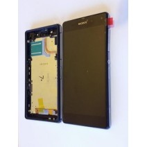 SONY XPERIA Z2 replacement complete LCD with frame in Black